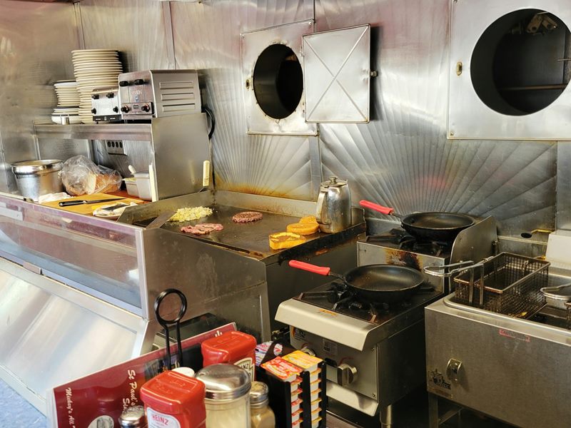 Mickey's Diner interior